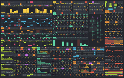 "Insane beat-machine from the future": This nuts beatmaking software has one of the most complex interfaces we've ever seen