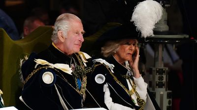 King Charles's 'impatient' gesture to Camilla at Scottish Coronation revealed