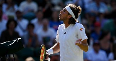 Wimbledon fans boo Andy Murray opponent Stefanos Tsitsipas as he challenges umpire and alleges 'really bad call'