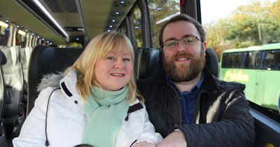 Incredible twist of fate that sparked 'whirlwind romance' on bus leaving London