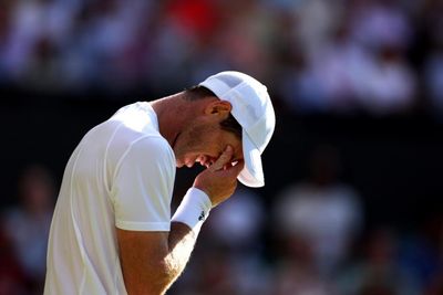 Andy Murray's Wimbledon hopes over as he crashes to defeat from Stefanos Tsitsipas