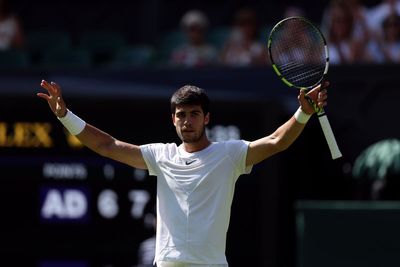 Carlos Alcaraz feels like he belongs on Wimbledon’s biggest stage