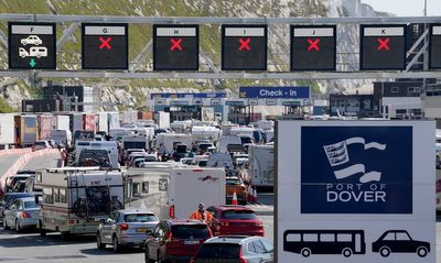 Dover travel chaos as Britons headed on summer holidays stuck in two-hour queues