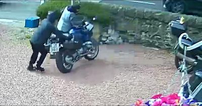 Brazen Edinburgh thieves steal motorbike outside B&B as tourist's trip 'ruined'