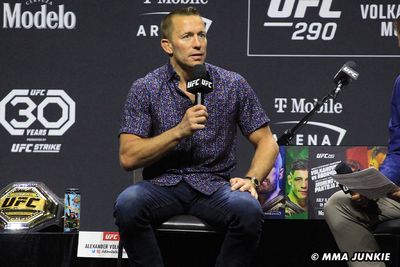 Georges St-Pierre not ruling out Khabib Nurmagomedov as opponent for grappling match