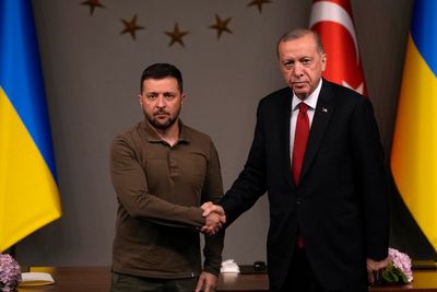 Turkey's Erdogan hosts Zelenskyy, says Ukraine deserves membership in NATO