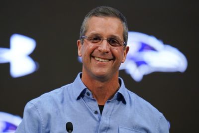 Ravens HC John Harbaugh discusses attention focused on Baltimore