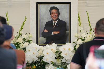 Japanese leaders mark one year since the assassination of former prime minister Shinzo Abe