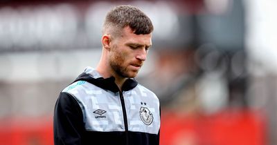 Champions League blow for Shamrock Rovers as Jack Byrne is all but ruled out of Tuesday's tie