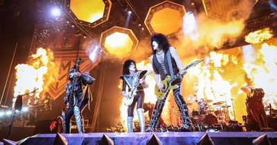 Kiss screech, growl and spit blood during thrilling set at Manchester's AO Arena
