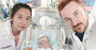 Parents' hell as sick baby stuck in Chinese hospital thousands of miles from home