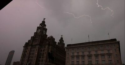 Exact time thunderstorms will hit Merseyside as yellow weather warning in place