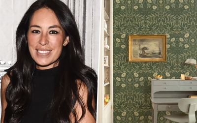Joanna Gaines revives this century-old decor technique to totally transform a dining room – and we're sold