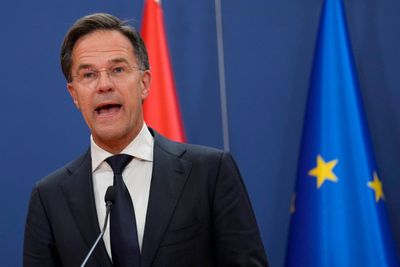The Dutch prime minister is handing his resignation to the king after his coalition collapsed