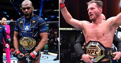 Jon Jones confirms first UFC heavyweight title defence against Stipe Miocic