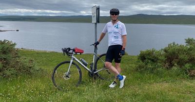 Cyclist rides 960 miles through every 'Ness' town in memory of friends who died from MND