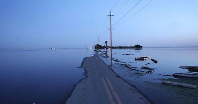 Warnings to residents to stay out of 'zombie' lake that reappeared after decades