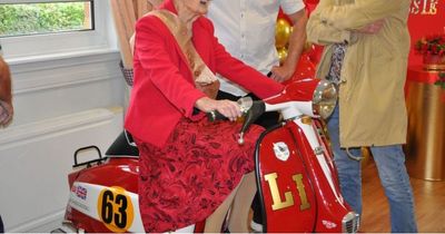 Scots mod celebrates 100th birthday with identical Lambretta scooter from good old days