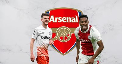 Arsenal may have teased joint Declan Rice and Jurrien Timber unveiling with social media clip