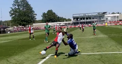 Watch Danilo put Rangers transfer clamour to one side as Feyenoord star sends reminder over skills