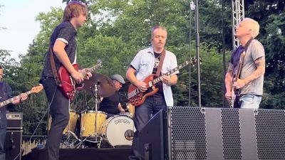 See Pearl Jam's Mike McCready in a thrilling guitar duel with Jason Isbell and Sadler Vaden on a borrowed 1960 Strat