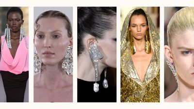 If there's one thing we learnt from Paris Haute Couture week, it's that statement earrings are the must-have accessory next season