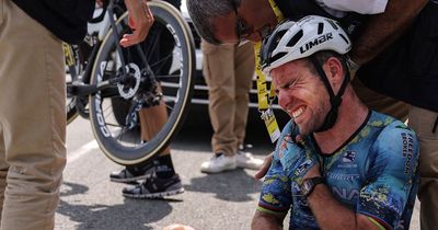 Mark Cavendish out of Tour de France after British cyclist involved in horror crash