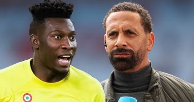 Rio Ferdinand issues Andre Onana "mistake" warning as Man Utd transfer nears