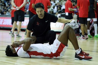 Amen Thompson sidelined by left ankle sprain for rest of Rockets’ summer league