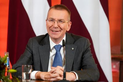 Latvia's foreign minister, an ardent backer of Ukraine, is sworn in as the new president