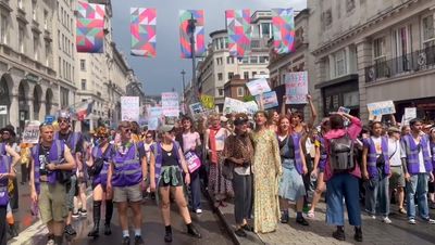 Trans+ Pride 2023: Thousands march in ‘biggest ever’ call for Trans rights