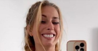 Stacey Solomon in hysterics as she addresses intimate issue with her gym outfit