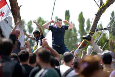 A mob storms Tbilisi Pride Fest site forcing the event's cancellation