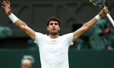 Carlos Alcaraz survives bruising battle with Jarry to roll on at Wimbledon
