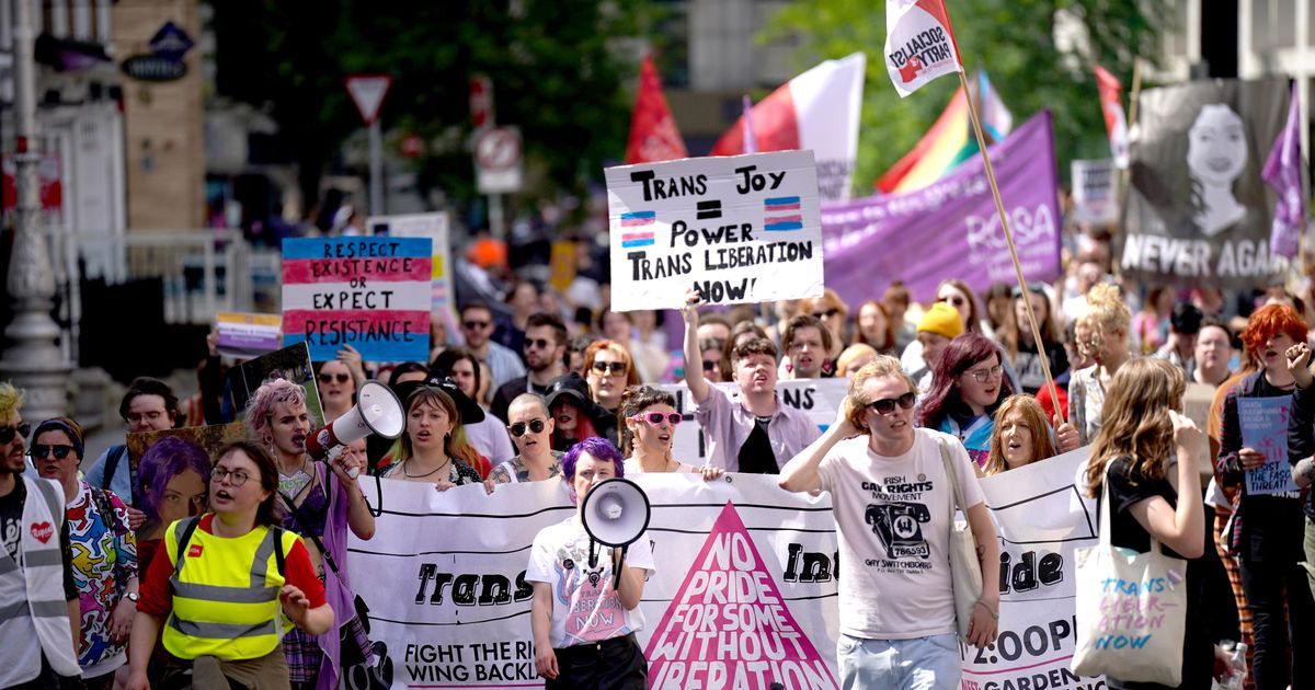 Thousands turn out in Dublin to support Trans and…