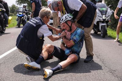 Tour de France shocked and saddened after Cavendish crashes out