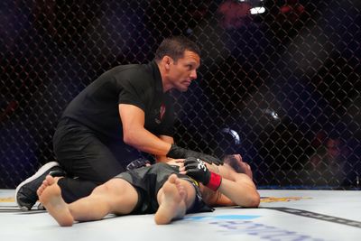 Jesus Aguilar def. Shannon Ross at UFC 290: Best photos