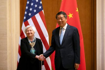 Yellen says US-China ties on 'surer footing' as wraps up visit