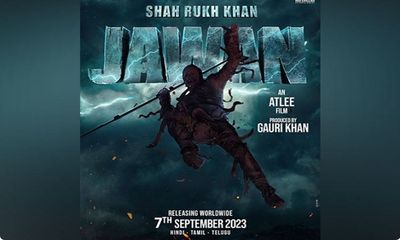 Shah Rukh Khan's action thriller 'Jawan' prevue to be out on this date