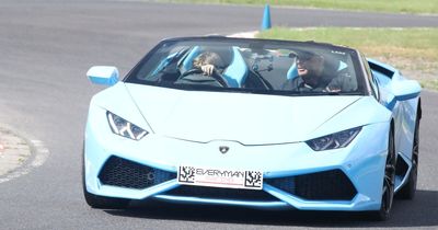 I let my 12-year-old drive a £240k Lamborghini, my heart was in my mouth