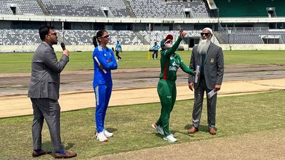 1st Women's T20I: India win toss, opt to bowl vs Bangladesh; debuts for Anusha Bareddy and Minnu Mani