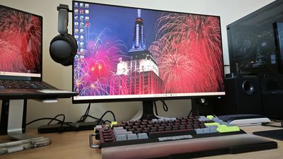 Alienware AW2723DF review: bright, bulky HDR gaming monitor goes hard