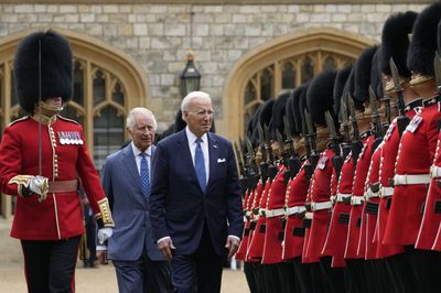 Biden met King Charles before heading to a NATO leaders summit in Lithuania
