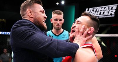 Conor McGregor mocks "idiot sandwich" Michael Chandler after TUF scuffle