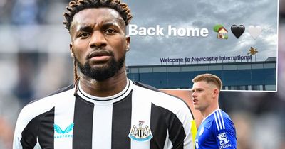 Allan Saint-Maximin's two-word message on Newcastle return amid transfer exit rumours