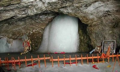 Holy Amarnath Yatra resumes from Panjtarni, Sheshnag base camps after three days