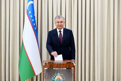 Snap presidential vote is underway in Uzbekistan and expected to extend incumbent's rule