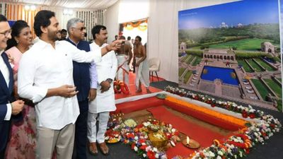 Andhra Pradesh CM lays foundation stone for 7-star hotels at Tirupati, Vizag and YSR districts