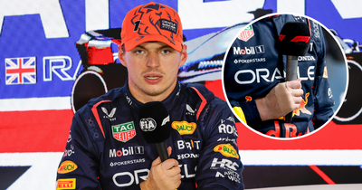Max Verstappen tight-lipped as F1 champion suffers mystery injury at British Grand Prix