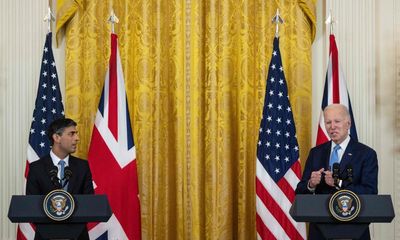 Joe Biden to meet Rishi Sunak at No 10 before Nato summit